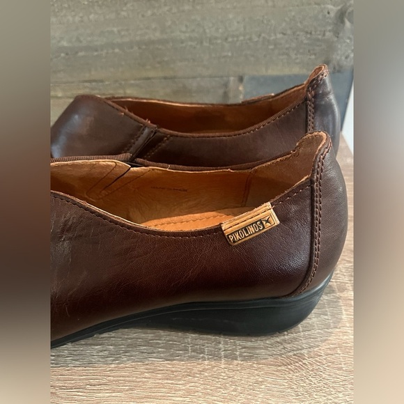 PIKOLINOS Dark Brown Leather Clogs Size 8.5 - Picture 9 of 13